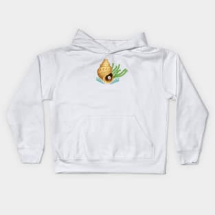 seashell Design Kids Hoodie